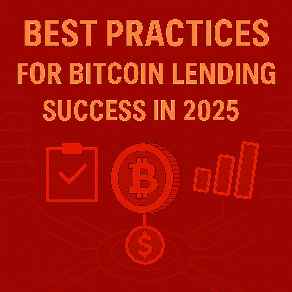 Best Practices for Bitcoin Lending Success in 2025